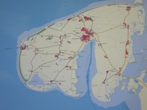 Karte der Insel Poel